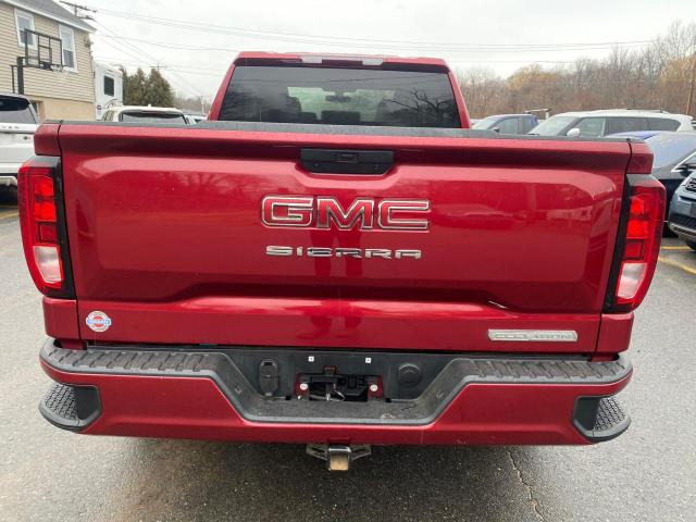 1GTR9CED1KZ419757 - 2019 GMC SIERRA K1500 ELEVATION RED photo 6