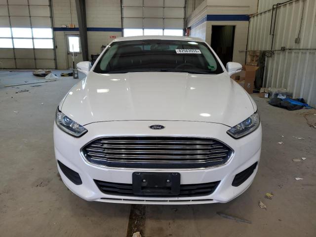 3FA6P0HD8FR299815 - 2015 FORD FUSION SE WHITE photo 5
