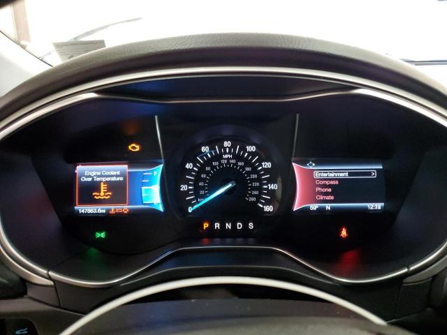 3FA6P0HD8FR299815 - 2015 FORD FUSION SE WHITE photo 9