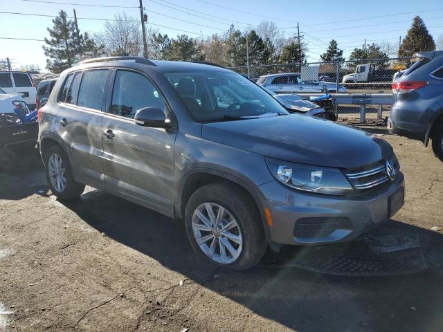 WVGBV7AX8FW563362 - 2015 VOLKSWAGEN TIGUAN S GRAY photo 4