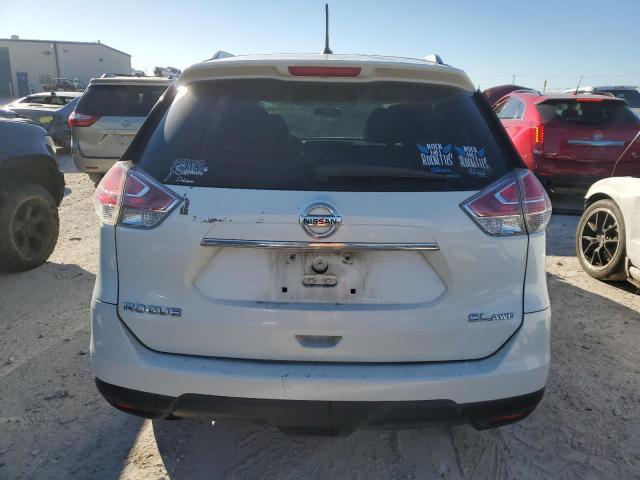 5N1AT2MV4FC860015 - 2015 NISSAN ROGUE S WHITE photo 6