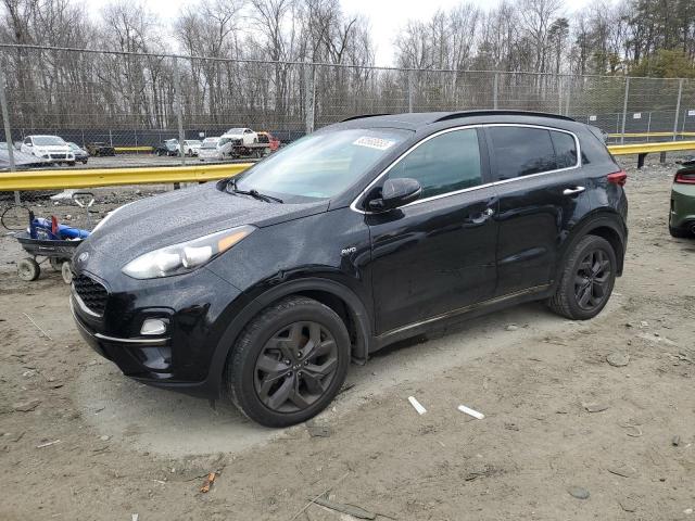 KNDP6CAC2L7826304 - 2020 KIA SPORTAGE S BLACK photo 1