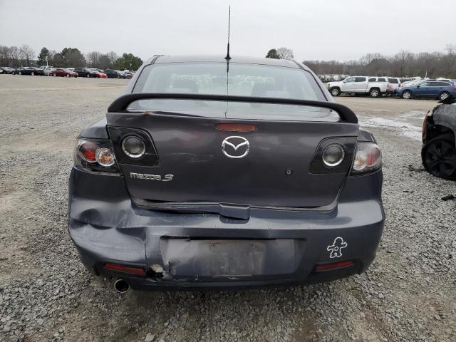 JM1BK323081802047 - 2008 MAZDA 3 S GRAY photo 6