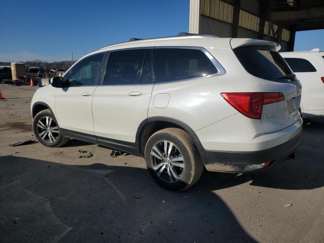 5FNYF6H54HB087404 - 2017 HONDA PILOT EXL WHITE photo 2