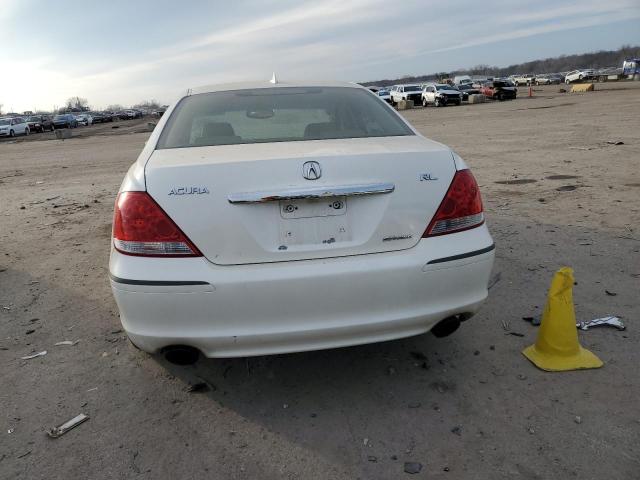 JH4KB16585C006614 - 2005 ACURA RL WHITE photo 6