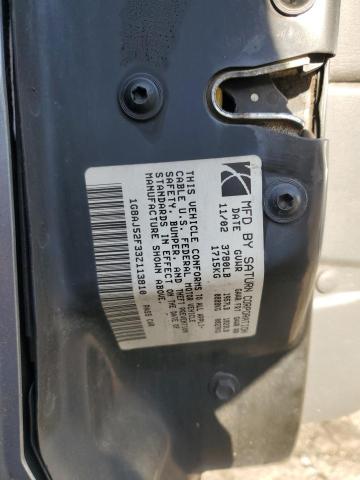 1G8AJ52F33Z113810 - 2003 SATURN ION LEVEL 2 SILVER photo 12