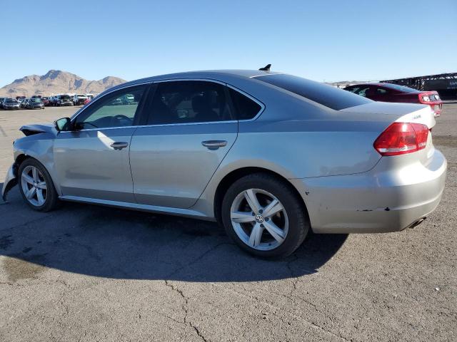 1VWBP7A34EC011995 - 2014 VOLKSWAGEN PASSAT SE SILVER photo 2