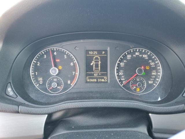 1VWBP7A34EC011995 - 2014 VOLKSWAGEN PASSAT SE SILVER photo 9