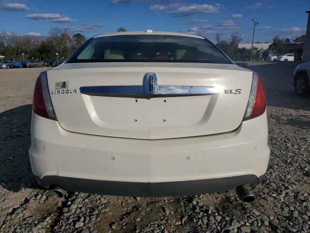 1LNHM93R99G603017 - 2009 LINCOLN MKS WHITE photo 6