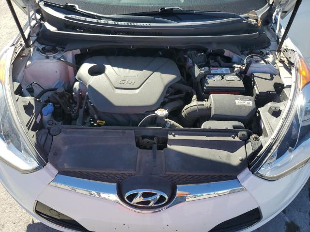 KMHTC6AD3HU320096 - 2017 HYUNDAI VELOSTER WHITE photo 11