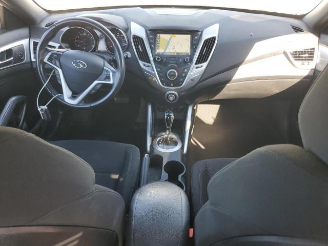 KMHTC6AD3HU320096 - 2017 HYUNDAI VELOSTER WHITE photo 8