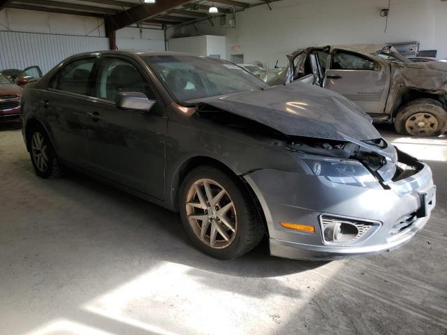 3FAHP0JA2CR319657 - 2012 FORD FUSION SEL GRAY photo 4