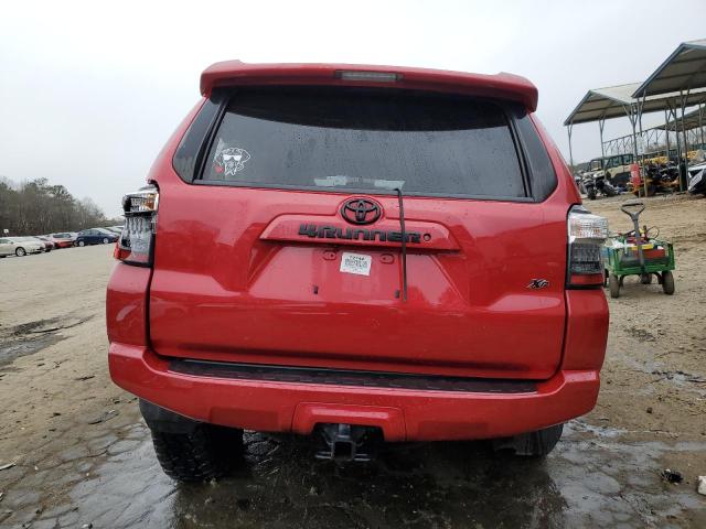 JTEBU5JR4F5235404 - 2015 TOYOTA 4RUNNER SR5 RED photo 6