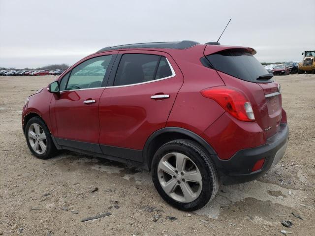 KL4CJBSB3FB266172 - 2015 BUICK ENCORE PRE CONVENIENCE RED photo 2