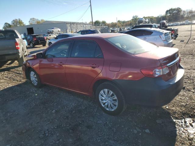 2T1BU4EEXBC704112 - 2011 TOYOTA COROLLA BASE RED photo 2