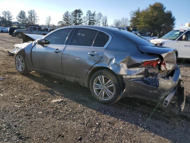 JN1CV6AR8DM767904 - 2013 INFINITI G37 GRAY photo 2