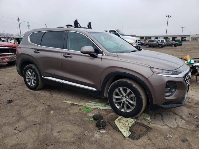 5NMS23AD3KH107388 - 2019 HYUNDAI SANTA FE SE BROWN photo 4