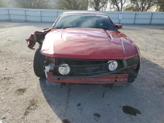 1ZVBP8CF9B5105559 - 2011 FORD MUSTANG GT BURGUNDY photo 5