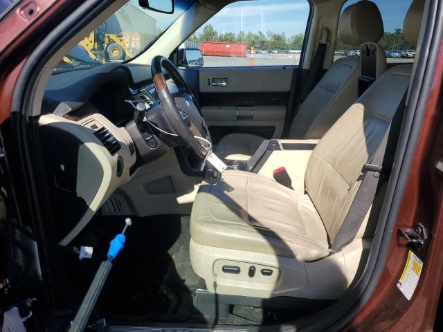 2FMHK6D8XGBA17554 - 2016 FORD FLEX LIMITED ბურგუნდია ფოტო 7