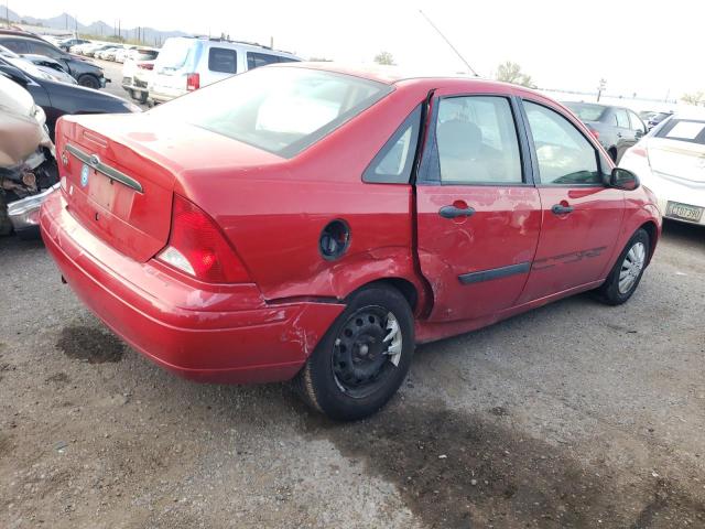 1FAFP33P51W215295 - 2001 FORD FOCUS LX RED photo 3