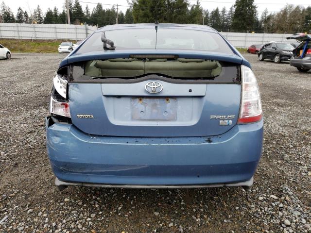 JTDKB20U977666289 - 2007 TOYOTA PRIUS BLUE photo 6