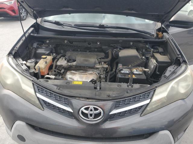 JTMZFREV9EJ002605 - 2014 TOYOTA RAV4 LE GRAY photo 12