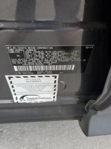 JTMZFREV9EJ002605 - 2014 TOYOTA RAV4 LE GRAY photo 13