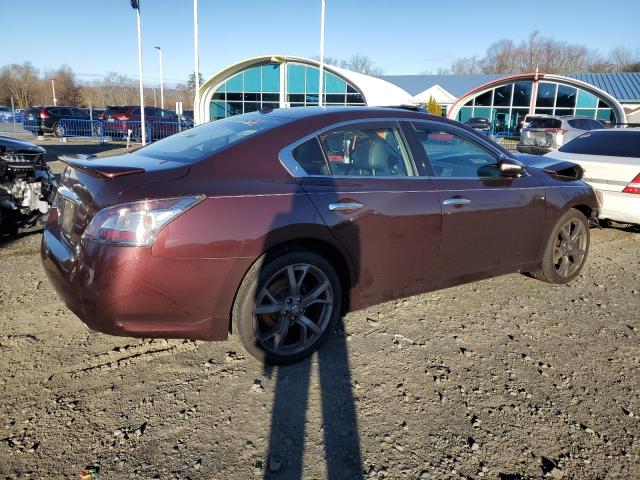 1N4AA5AP6EC462603 - 2014 NISSAN MAXIMA S BURGUNDY photo 3