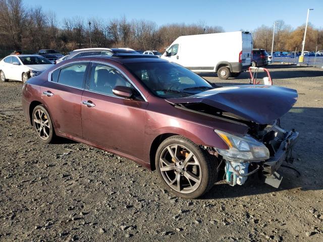 1N4AA5AP6EC462603 - 2014 NISSAN MAXIMA S BURGUNDY photo 4