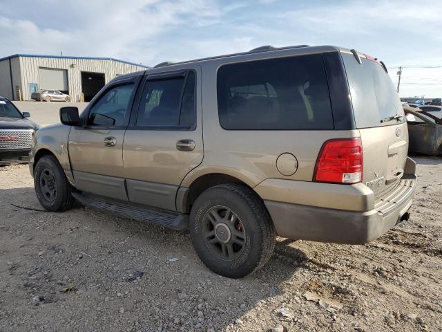 1FMPU16L13LA38085 - 2003 FORD EXPEDITION XLT BEIGE photo 2