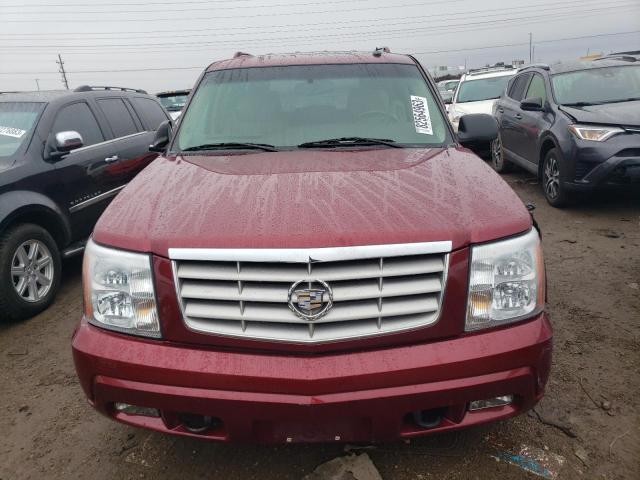 1GYEK63N33R110559 - 2003 CADILLAC ESCALADE LUXURY RED photo 5