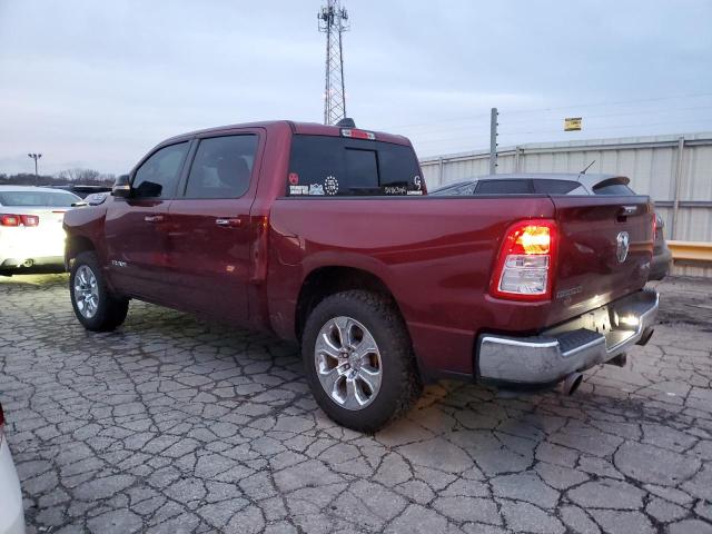 1C6SRFFT6KN739230 - 2019 RAM 1500 BIG HORN/LONE STAR RED photo 2