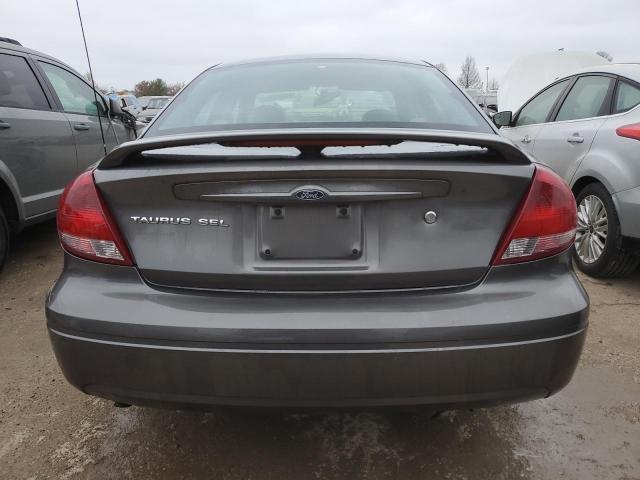 1FAHP56S75A260469 - 2005 FORD TAURUS SEL GRAY photo 6