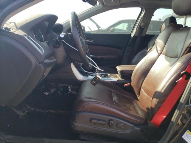 19UUB3F79HA000846 - 2017 ACURA TLX ADVANCE BLACK photo 7