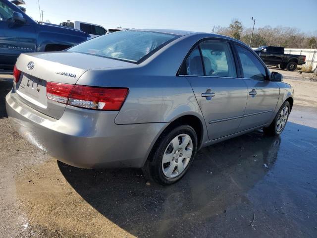 5NPET46C07H222959 - 2007 HYUNDAI SONATA GLS SILVER photo 3