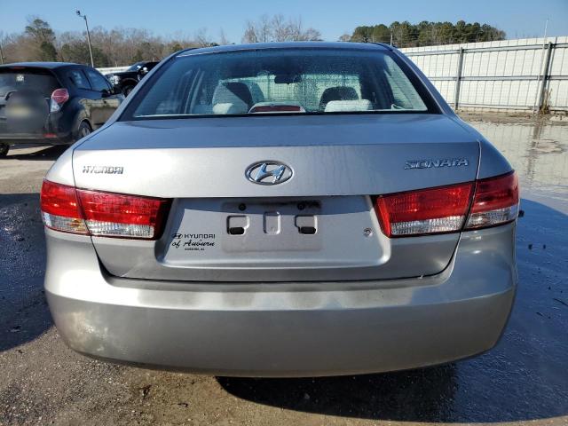 5NPET46C07H222959 - 2007 HYUNDAI SONATA GLS SILVER photo 6