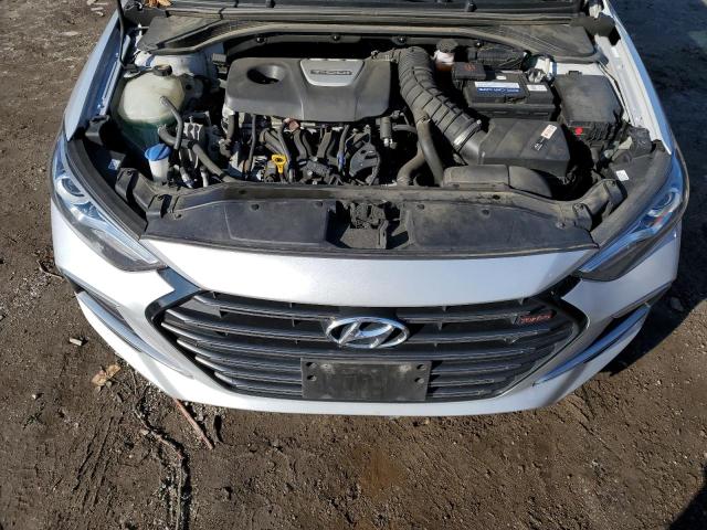 KMHD04LB3JU542267 - 2018 HYUNDAI ELANTRA SPORT SILVER photo 11