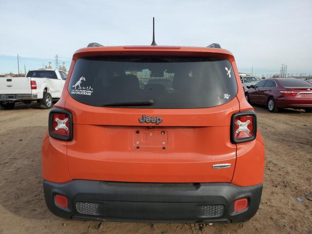 ZACCJABTXFPC02886 - 2015 JEEP RENEGADE LATITUDE ORANGE photo 6