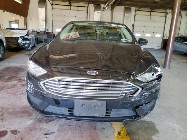 3FA6P0HD9HR121558 - 2017 FORD FUSION SE BLUE photo 5