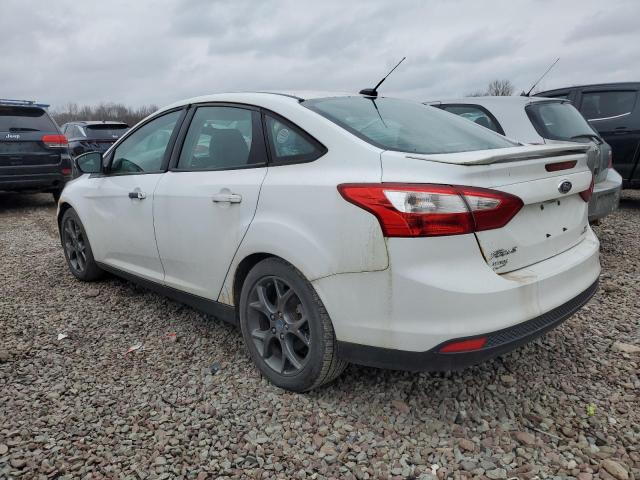 1FADP3F29DL285007 - 2013 FORD FOCUS SE WHITE photo 2