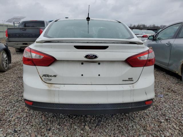 1FADP3F29DL285007 - 2013 FORD FOCUS SE WHITE photo 6