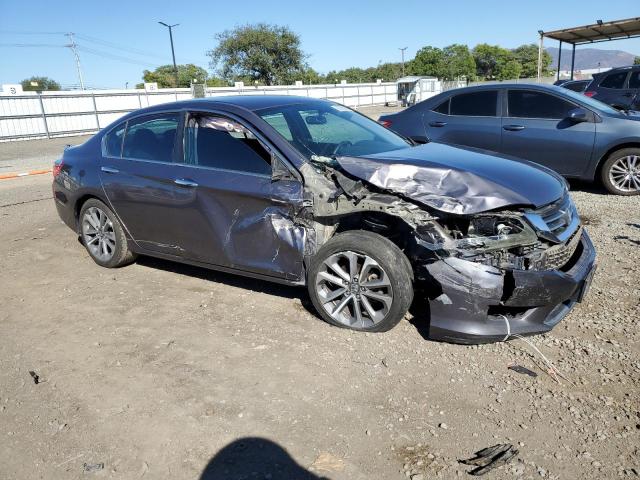 1HGCR2F51EA296408 - 2014 HONDA ACCORD SPORT 灰色 照片 4