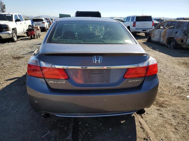 1HGCR2F51EA296408 - 2014 HONDA ACCORD SPORT 灰色 照片 6