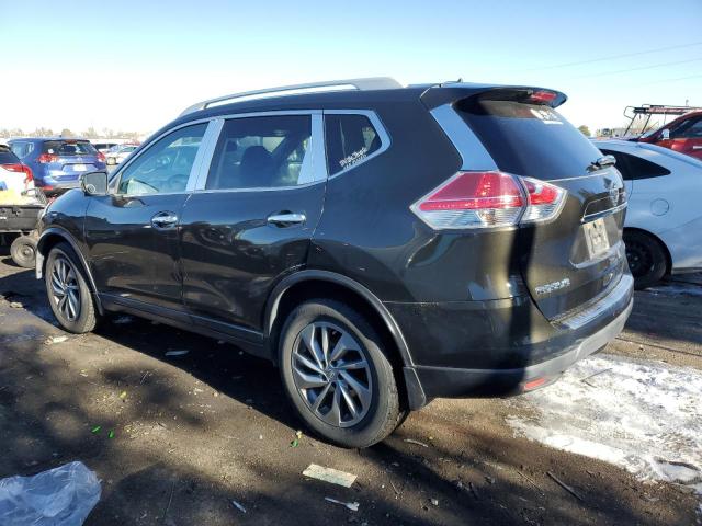 5N1AT2MV0EC823526 - 2014 NISSAN ROGUE S GREEN photo 2