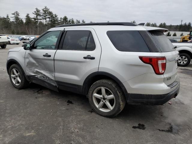 1FM5K8B8XKGA48113 - 2019 FORD EXPLORER SILVER photo 2