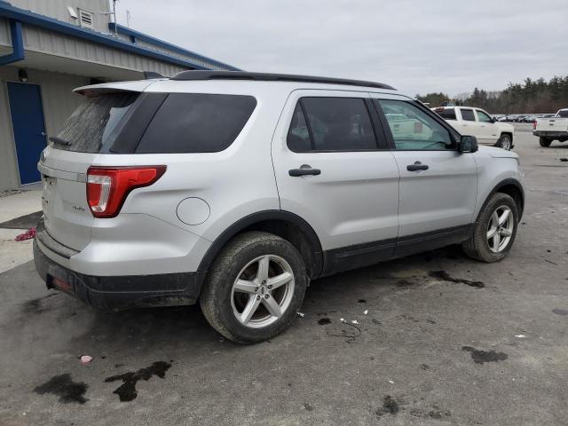 1FM5K8B8XKGA48113 - 2019 FORD EXPLORER SILVER photo 3