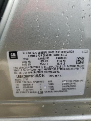 LRBFZNR49PD066244 - 2023 BUICK ENVISION ESSENCE SILVER photo 13