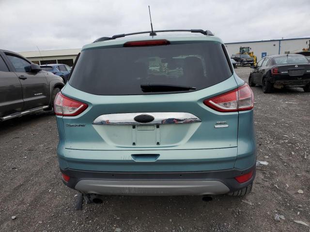 1FMCU9HX1DUB09861 - 2013 FORD ESCAPE SEL TEAL photo 6