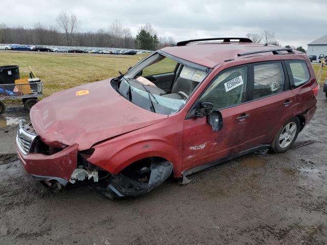 JF2SH6BC4AH785879 - 2010 SUBARU FORESTER XS Rot Foto 1