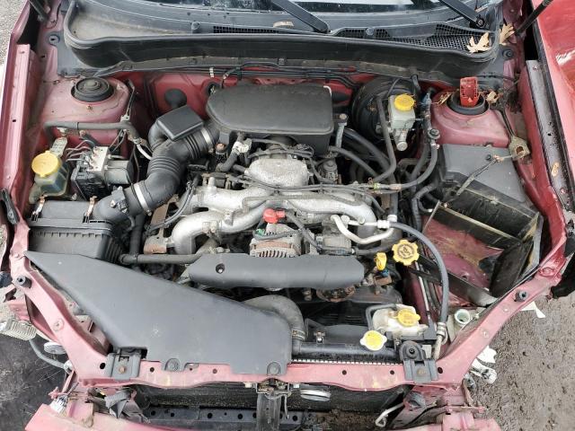 JF2SH6BC4AH785879 - 2010 SUBARU FORESTER XS Rot Foto 12